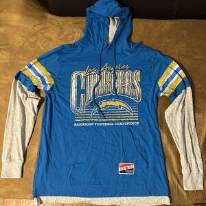 Los Angeles Chargers New Era Hoodie Size Large